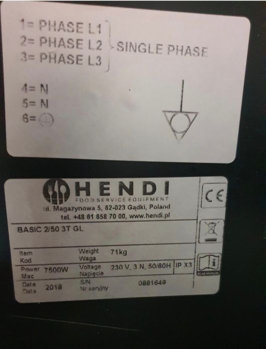 Aragaz electric/cuptor pizza  trifazat