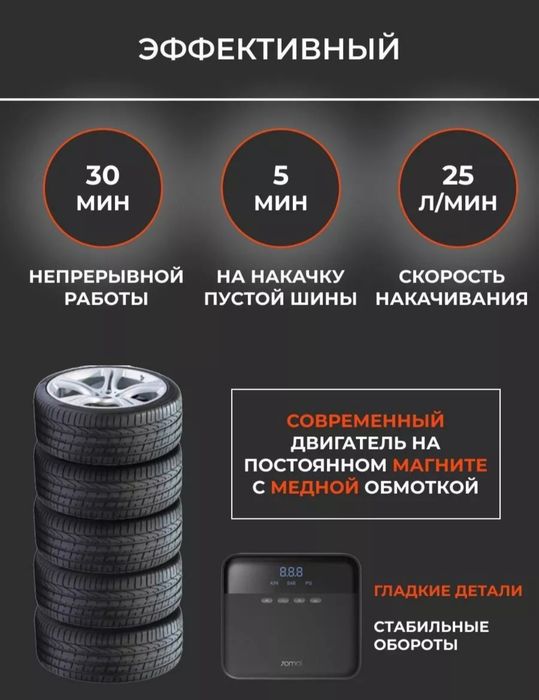 Продам автомобильный компрессор Xiaomi