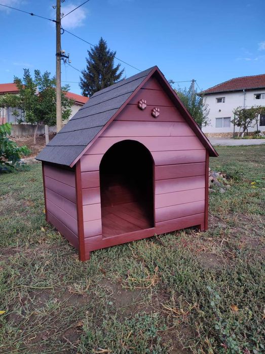 Къща за куче - Кафява,размер ХХЛ - Къщи за кучета ,Колиби за кученца