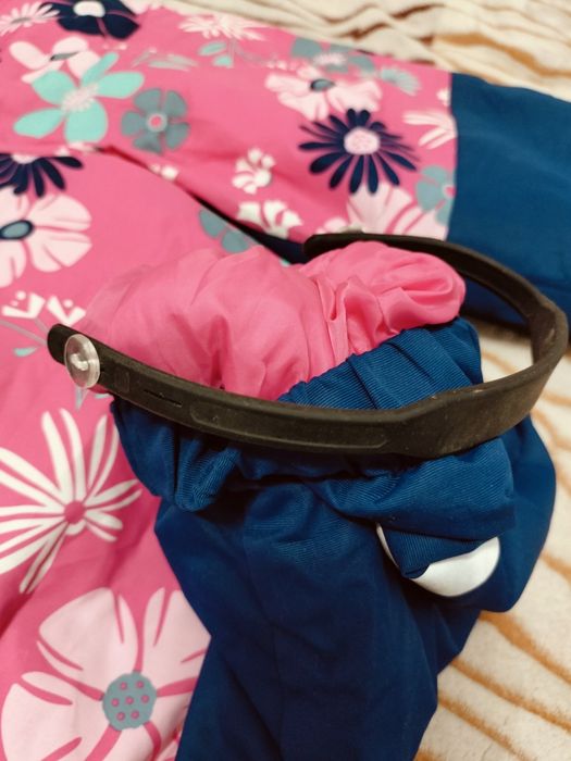 Зимний комбинезон на девочку 110см