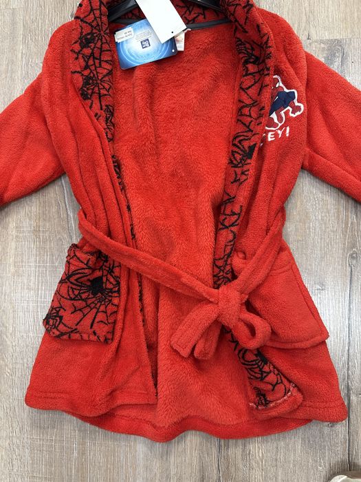 Поларен халат Спайдермен