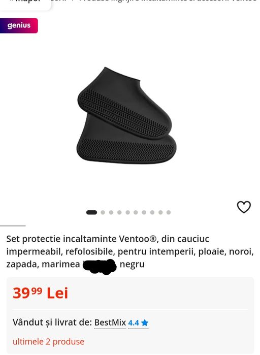 Protectie cauciuc pentru încălțăminte