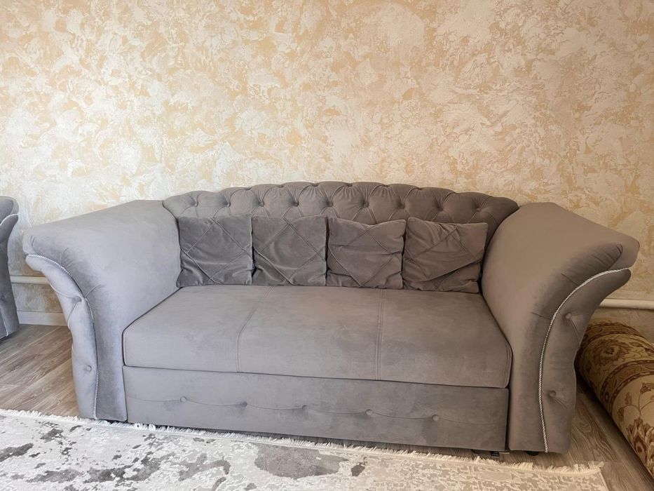 Новый Диван 3+2+1 (мест) с подушками