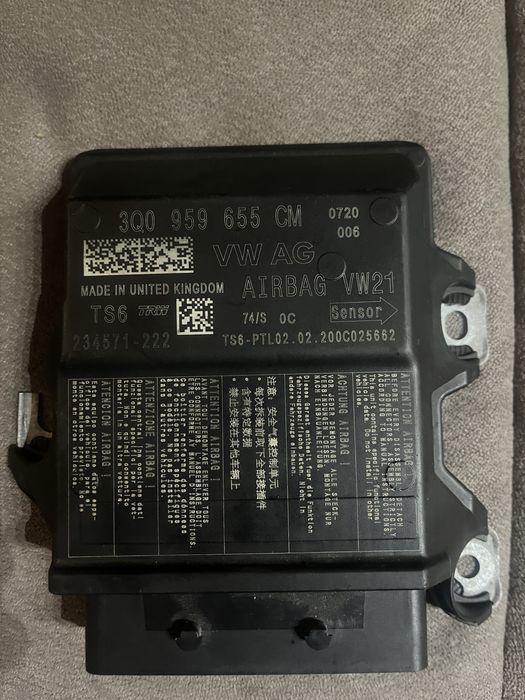 Vand modul calculator airbag 3q0959655cm