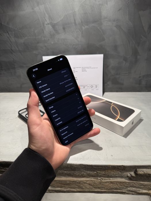 КАТО ЧИСТО НОВ Iphone 16 Pro Max 512 GB + Гаранция
