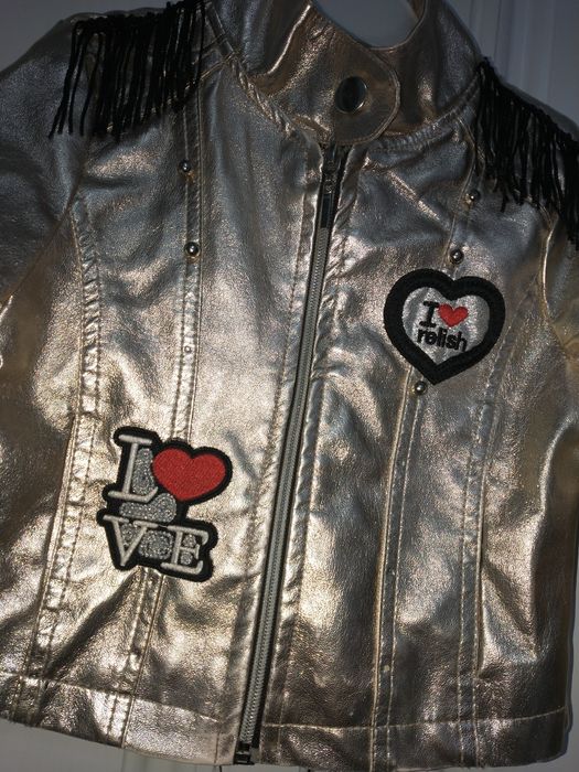 Кожаная куртка Джинсовка Кофта Блузка для девочек