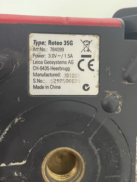 Nivela laser leica roteo 35 G