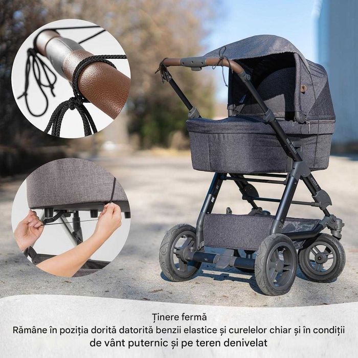 Parasolar universal impermeabil carucior bebe protectie solara/ploaie
