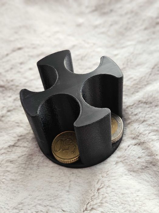 Евро Монетник за автомобил кола МПС. Car Euro coin holder.