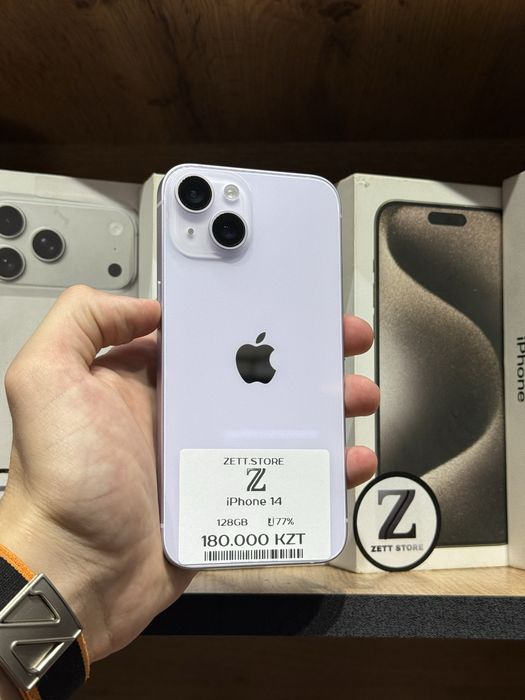 Телефон iPhone 14 128gb 77% Айфон 14 128гб 77%