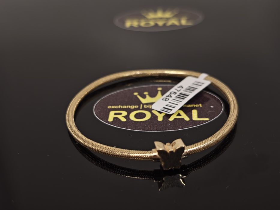 Bijuteria Royal: Brățară aur 14k/1.59 gr