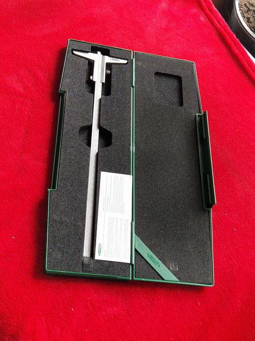 Subler mecanic  de adâncime in cutie 400 mm