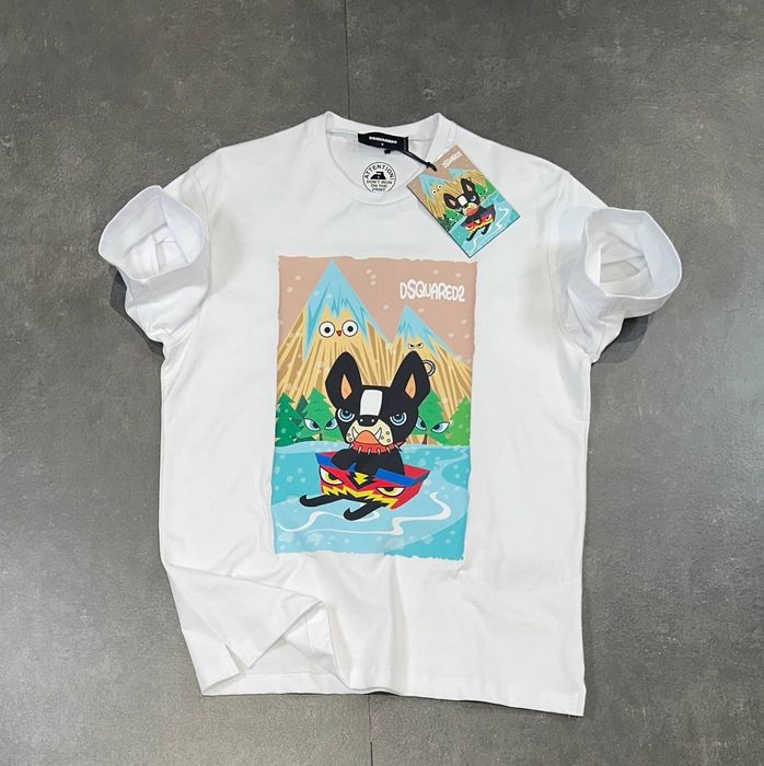 Tricouri Dsquared2 Calitate Superioara Bumbac 100 % Noile Colectii