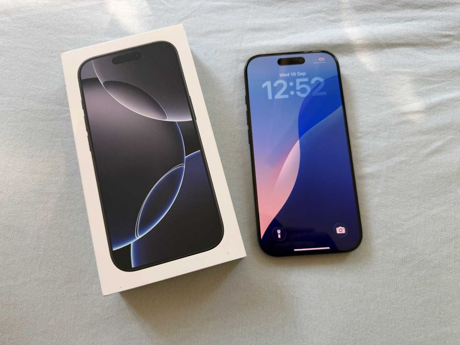 iPhone 16 Pro Black Titanium/128 GB