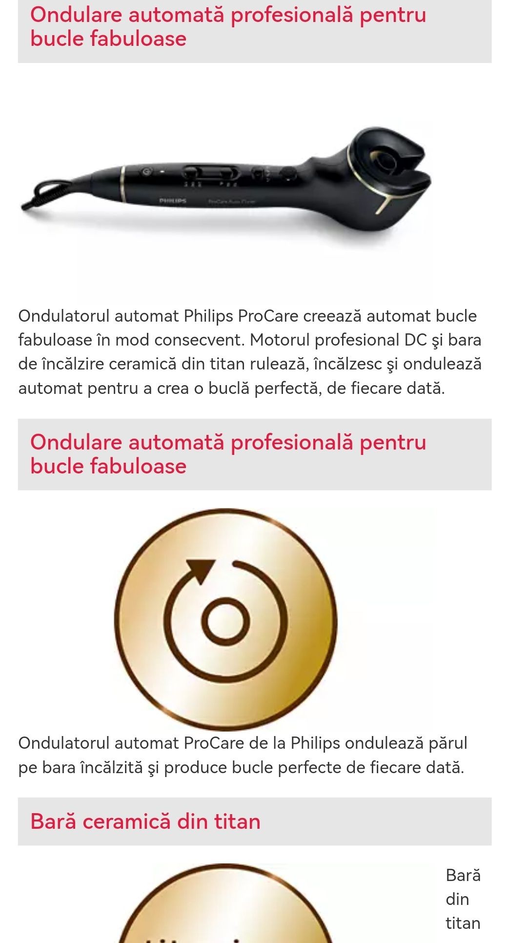 Mouthpiece range At dawn Ondulator complet automat Philips ProCare HPS940 nou Baciu • OLX.ro