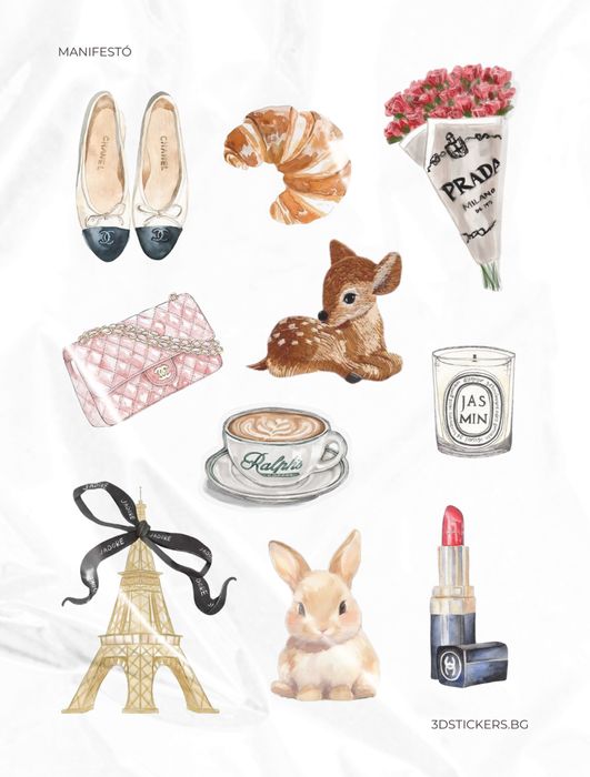 3D стикери за телефон