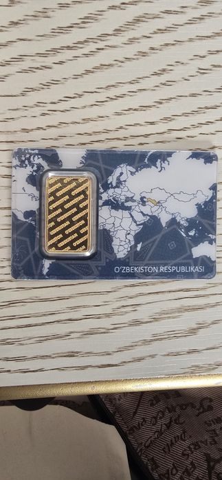 Золотой слиток 20 гр и 5 гр