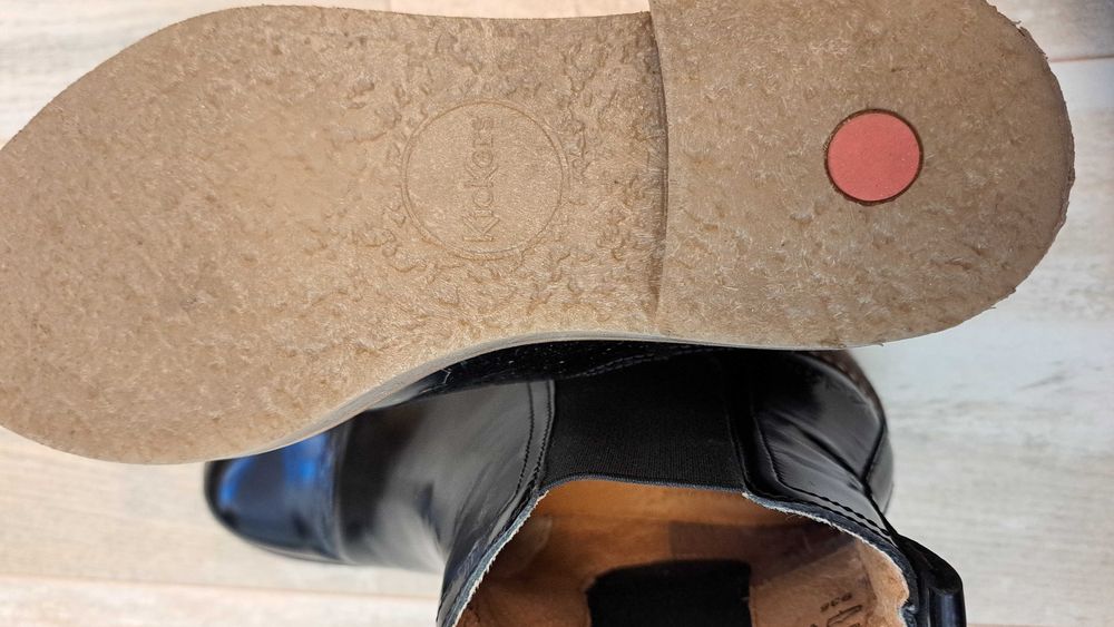 Дамски боти Kickers, черни, 36.