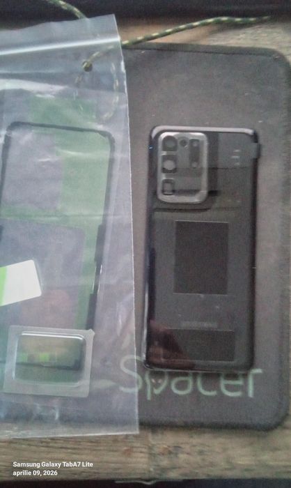 Capac spate original samsung plus garnitura adeziv free s20 ultra