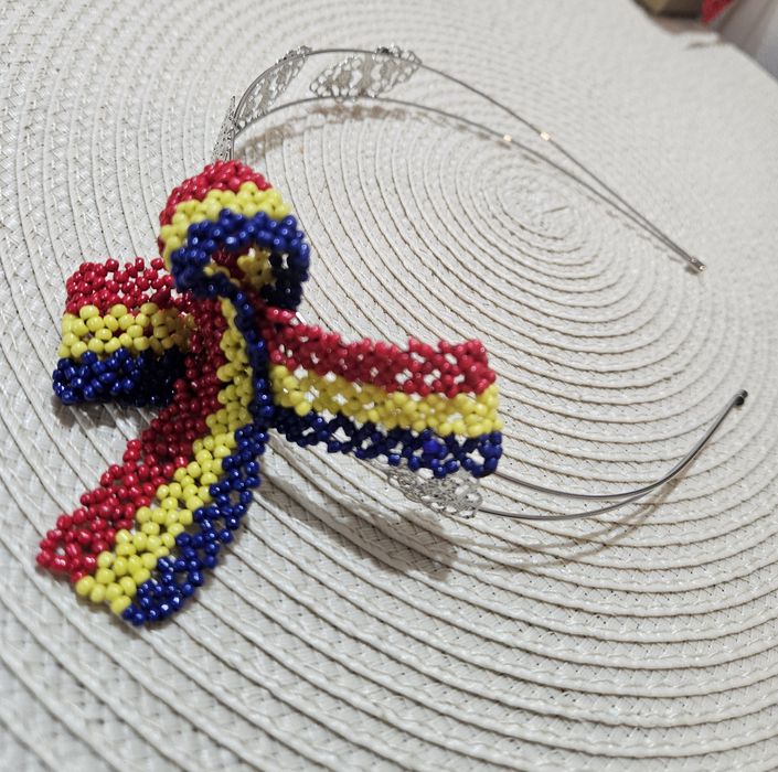 cordeluțe tricolor și șnur pentru ochelari