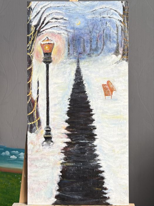 Қыстың әсем көрінісі