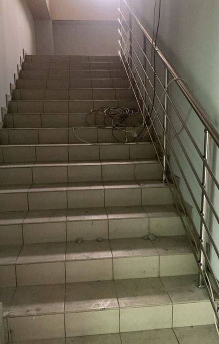 Нержавеющие перилы пандусы