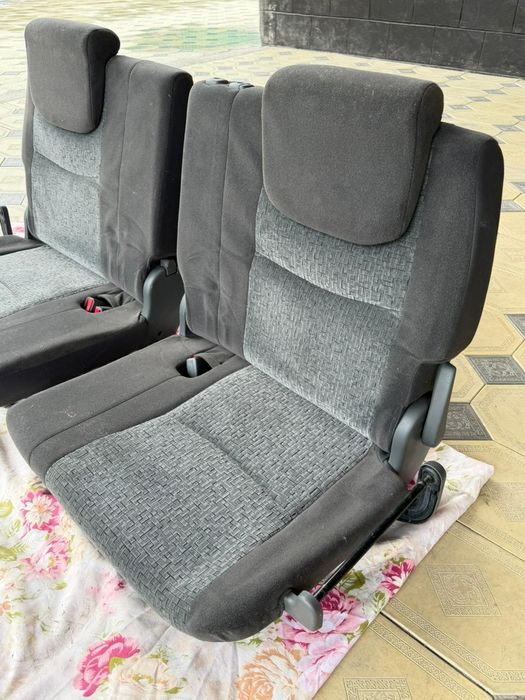 Третий ряд сидений прадо 120