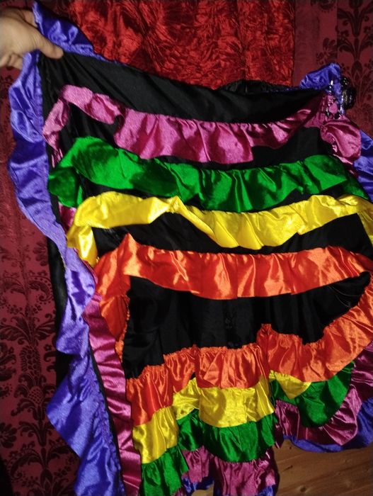 Rochie cancan Halloween