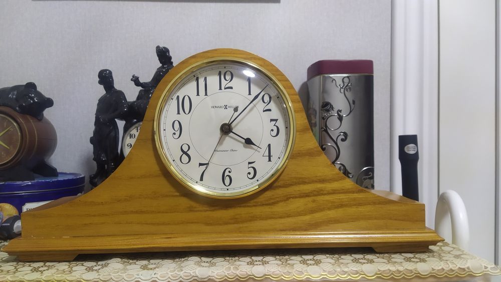 Винтажные каминные часы