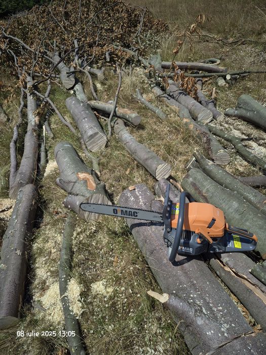 Vând drujbă O'MAC MF 38, în stare perfectă de funcționare