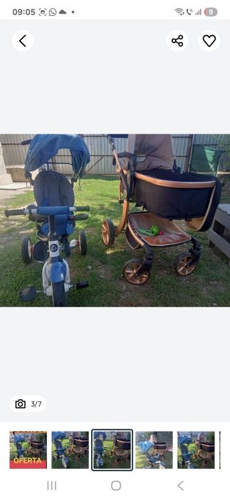 Carucior Visoli Gold Pliabil plus