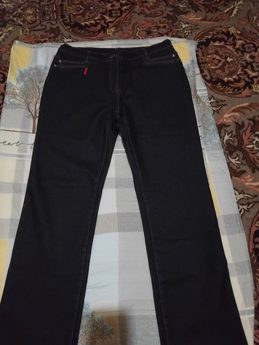 Женские джинсы таласы оригинал с начесом и классические брюки турция