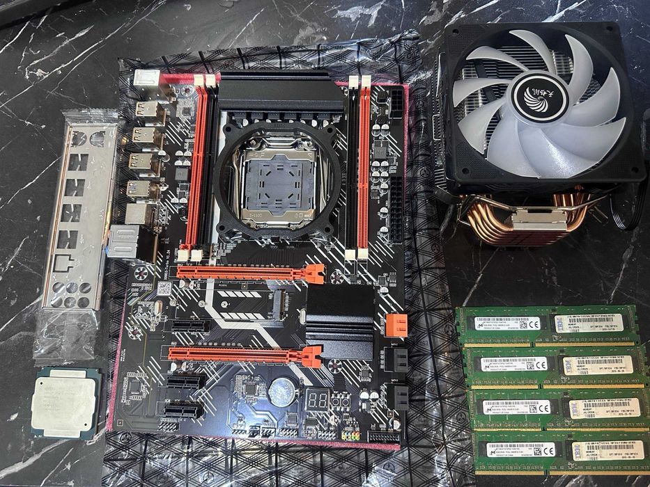 32 поточные комплекты X99D3, с куллером + Озу 32 гб