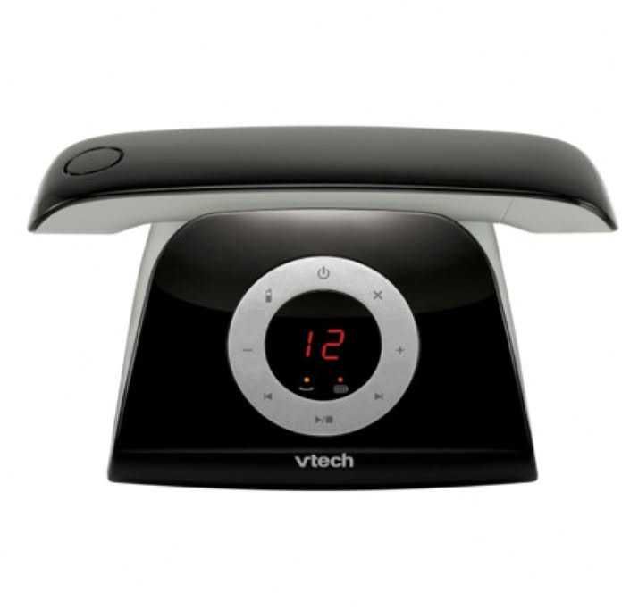 Безжичен телефон VTech LS1350 с ретро дизайн, DECT, телефонен секретар, блокиране на повикване