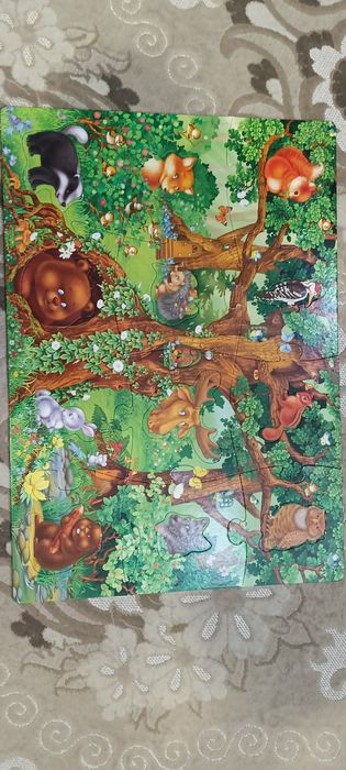 Мозаика для малышей. "Волшебный лес. "