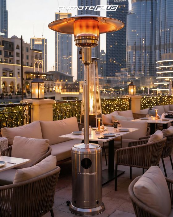 Аренда газовых обогревателей и электрических печек для мероприятий