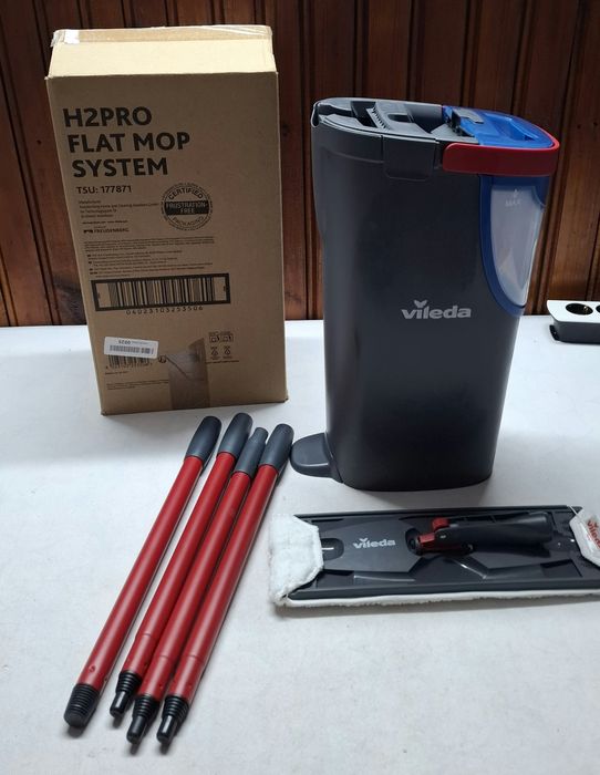 Vileda H2prO, моп кофа 2 резервоара, технология за отделяне водата.