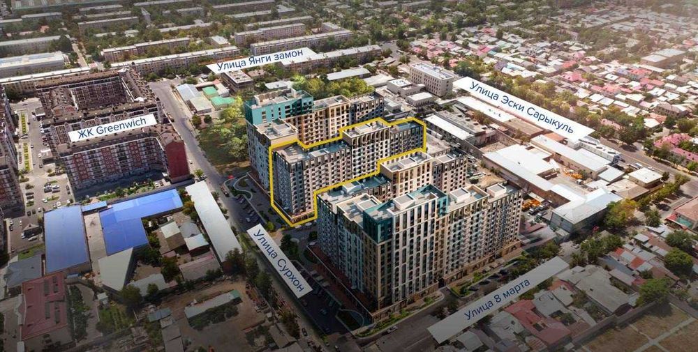 4-х комнатная в ЖК «Meros» ID: 4965