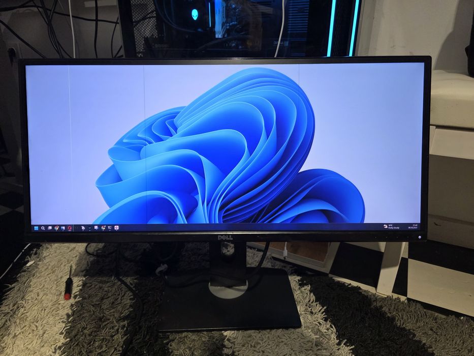 Монитор Dell, с дефектом, u2913wmt ультраширокий