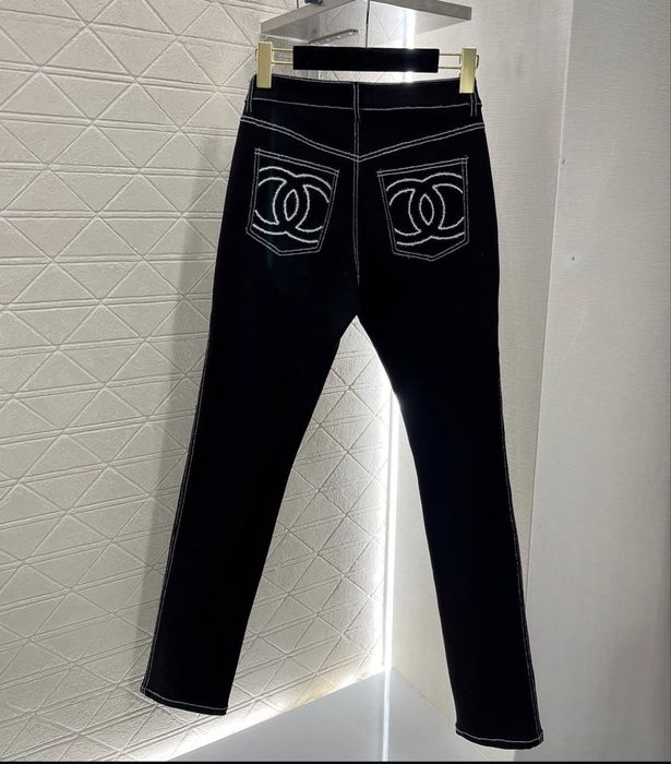 Черни Дънки chanel