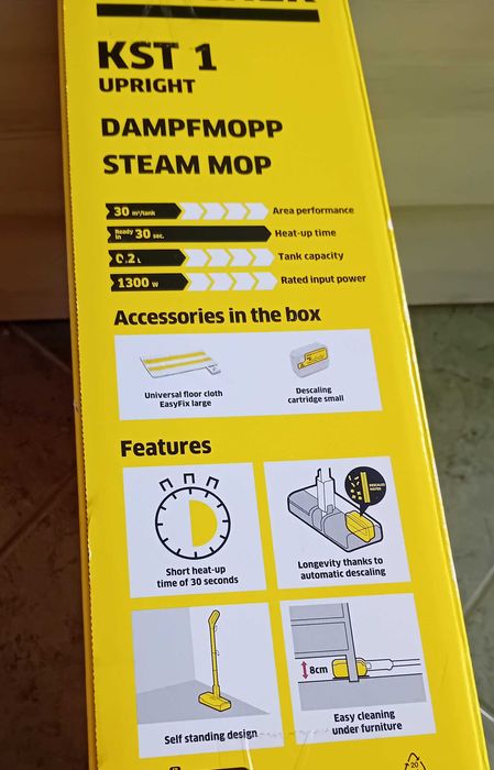 Steam mop Karcher kst1