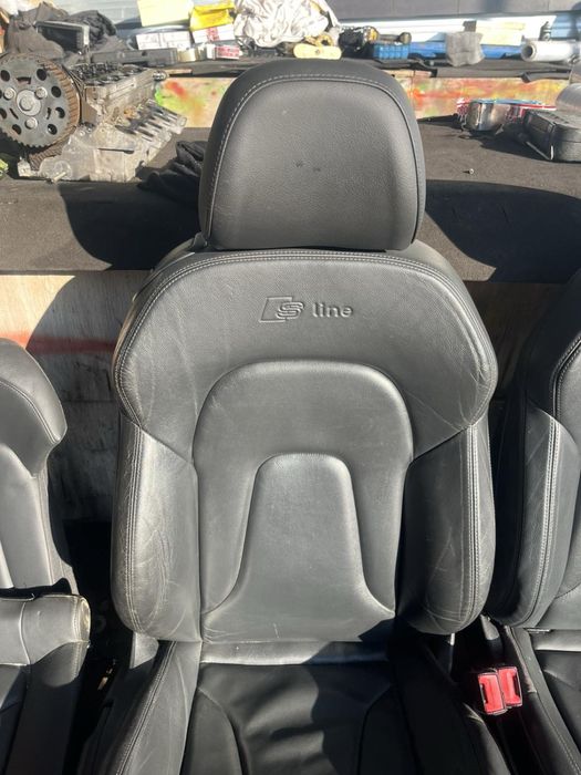 Кожен салон за Audi A5 8T Cabrio Кабрио мека кожа Sline подгрев ном244