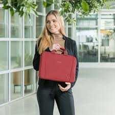 Сумка для ноутбука 13" - 14" Dicota Eco Slim Case BASE D31306 RED+