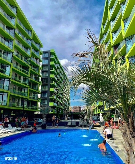 Studio cu vedere la mare si piscina Mamaia Nord