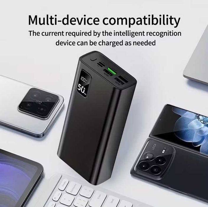 Baterie externa 20000mA 66w powerbank superfast charging , afisaj, noi