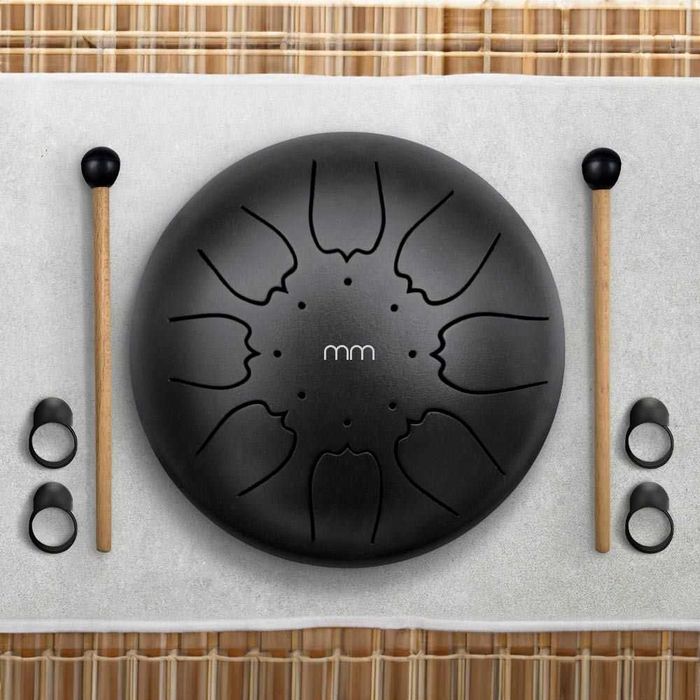 Стоманен барабан с 8 тона за медитация и релакс