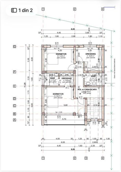 Casa moderna P+1, cu finisaje premium, 440 mp teren, zona Damila