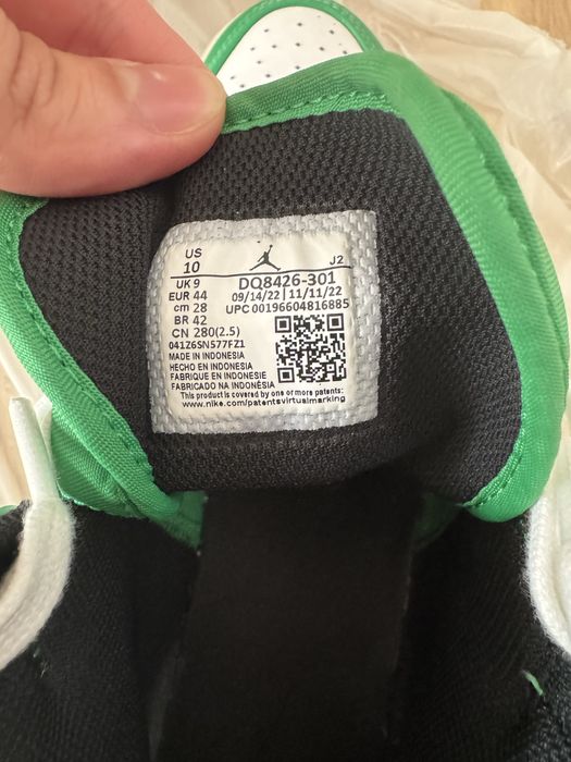 Jordan 1 Mid Lucky Green