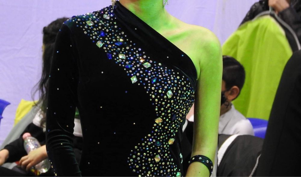 Рокля за стандарт, спортни танци, танго, валс