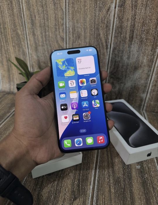 iPhone 15 ProMax 256Gb Natural Black Akk: 92% Kelwamiz